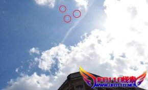 伦敦上空的UFO群是真是假？？