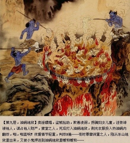 江逸子《地狱变相图》科普十八层地狱详细图解(5)