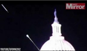 美国国会大厦疑似遭到ufo外星人窃听世界信息